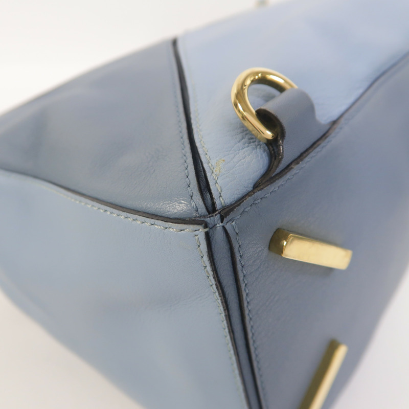 LOEWE 牛皮皮革Puzzle Medium手挽肩背兩用袋-12