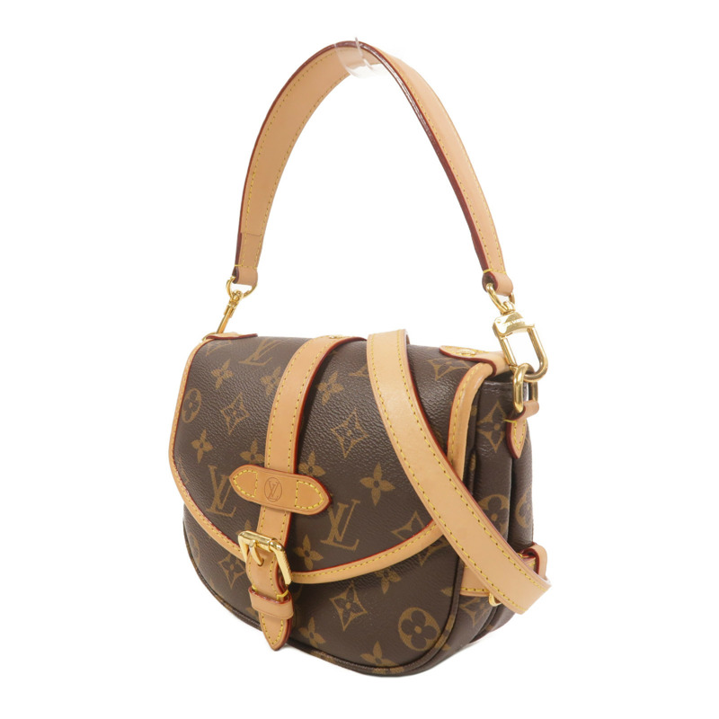 LOUIS VUITTON Monogram Saumur BB手挽肩背兩用袋-2