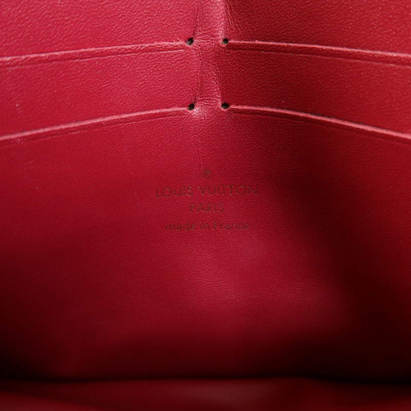 LOUIS VUITTON Monogram Portefeuille Flore鏈帶肩背袋-5