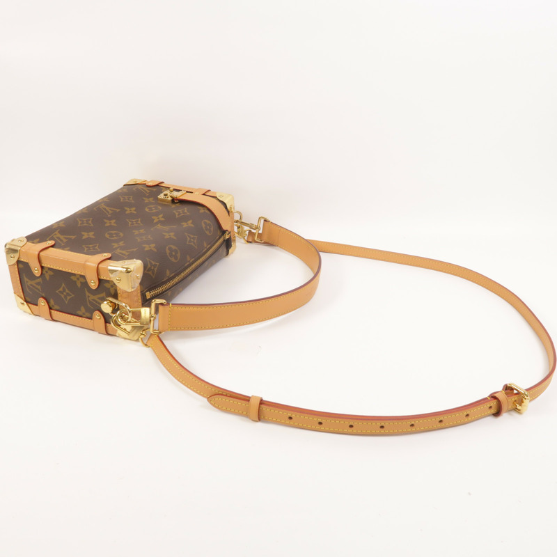 LOUIS VUITTON Monogram Side Trunk PM手挽肩背兩用袋-6