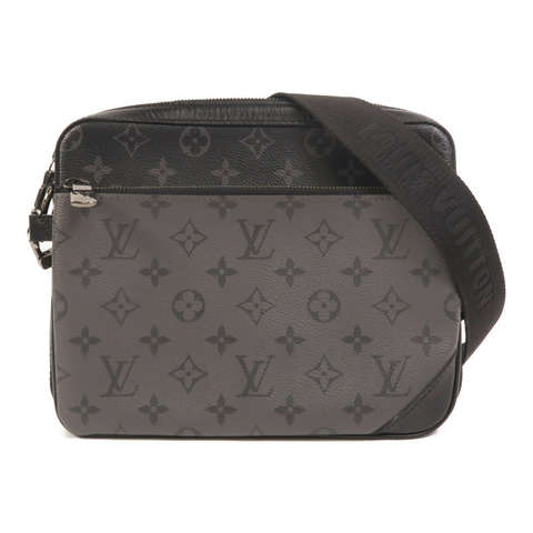 LOUIS VUITTON Monogram Eclipse Reverse Trio Messenger肩背袋