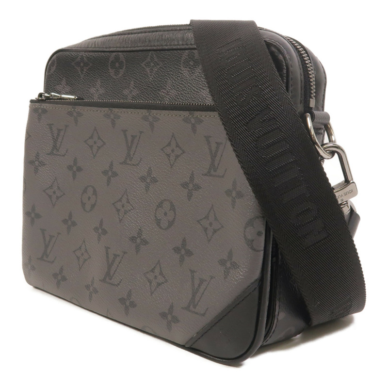 LOUIS VUITTON Monogram Eclipse Reverse Trio Messenger肩背袋-2
