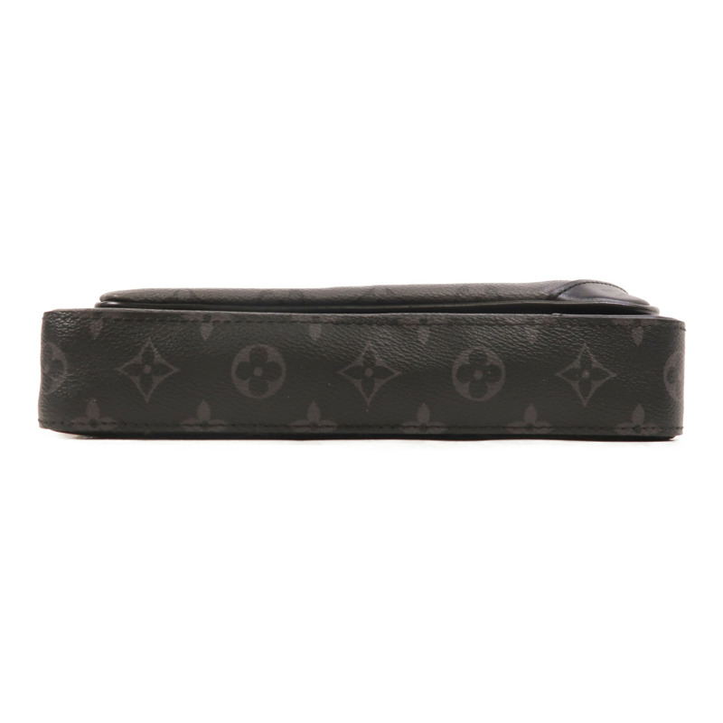 LOUIS VUITTON Monogram Eclipse Reverse Trio Messenger肩背袋-3