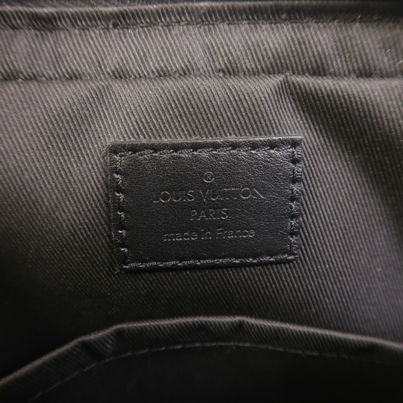 LOUIS VUITTON Monogram Eclipse Reverse Trio Messenger肩背袋-6
