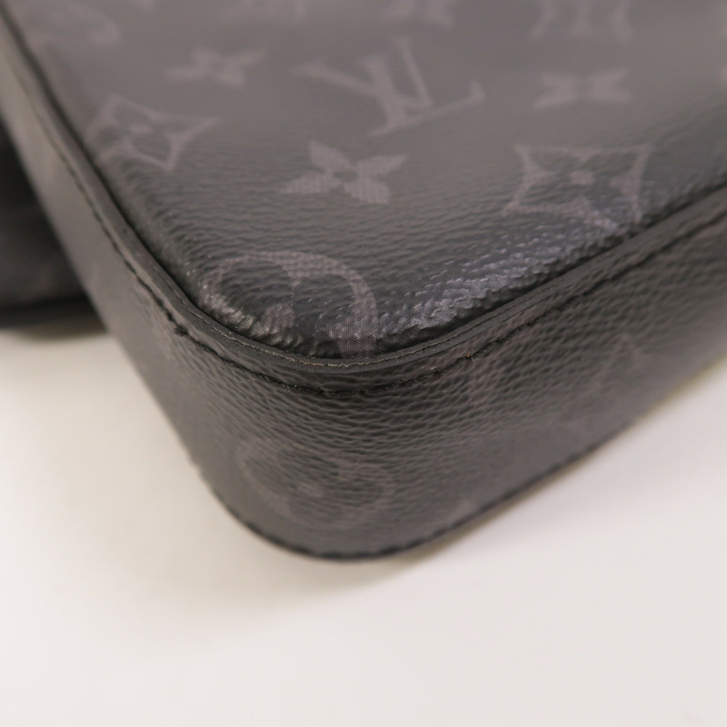 LOUIS VUITTON Monogram Eclipse Reverse Trio Messenger肩背袋-12