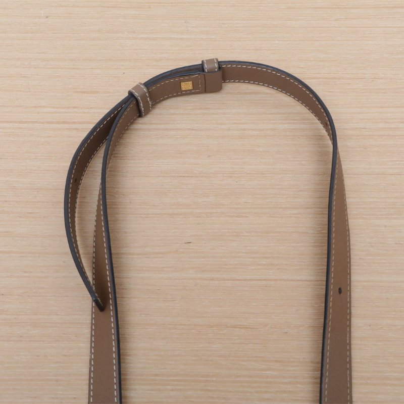 LOEWE Puzzle24幾何包小號大象灰牛皮肩背包-2