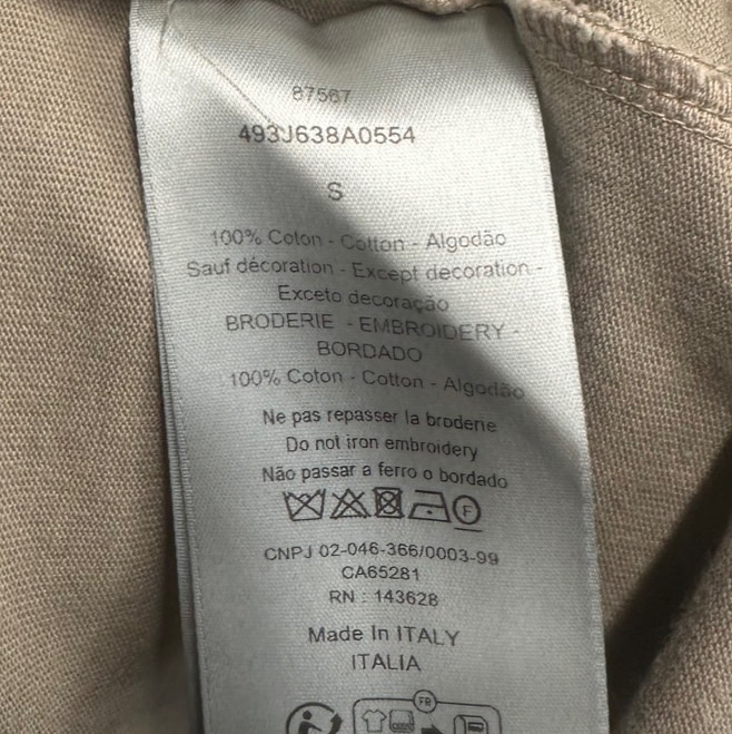 稀有聯名🌟Dior x Stone Island 刺繡Logo短袖｜Classic Trend CT精品｜台北東區實體-3