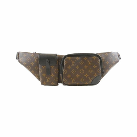 路易威登 Monogram Macassar Christopher 腰包 M45337 肩背包