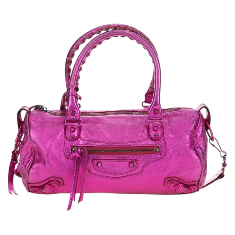 【日本直送】BALENCIAGA 迷你 Twiggy 手提包 皮革 兩用 粉紅色 138223 正品 177133V-12