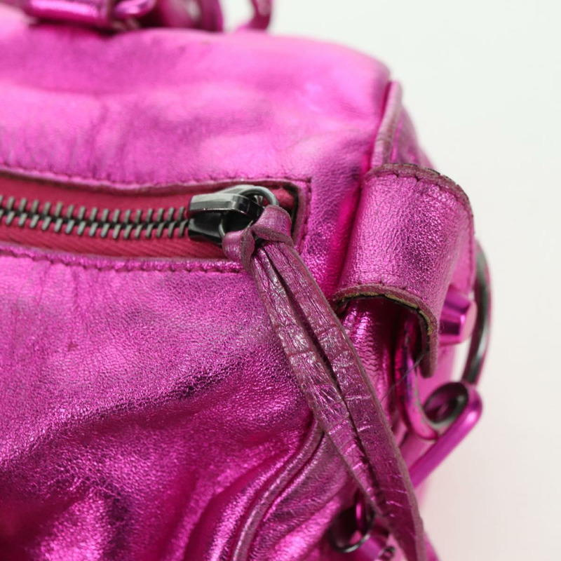 【日本直送】BALENCIAGA 迷你 Twiggy 手提包 皮革 兩用 粉紅色 138223 正品 177133V-20