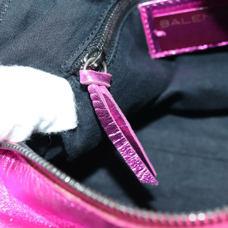 【日本直送】BALENCIAGA 迷你 Twiggy 手提包 皮革 兩用 粉紅色 138223 正品 177133V-25