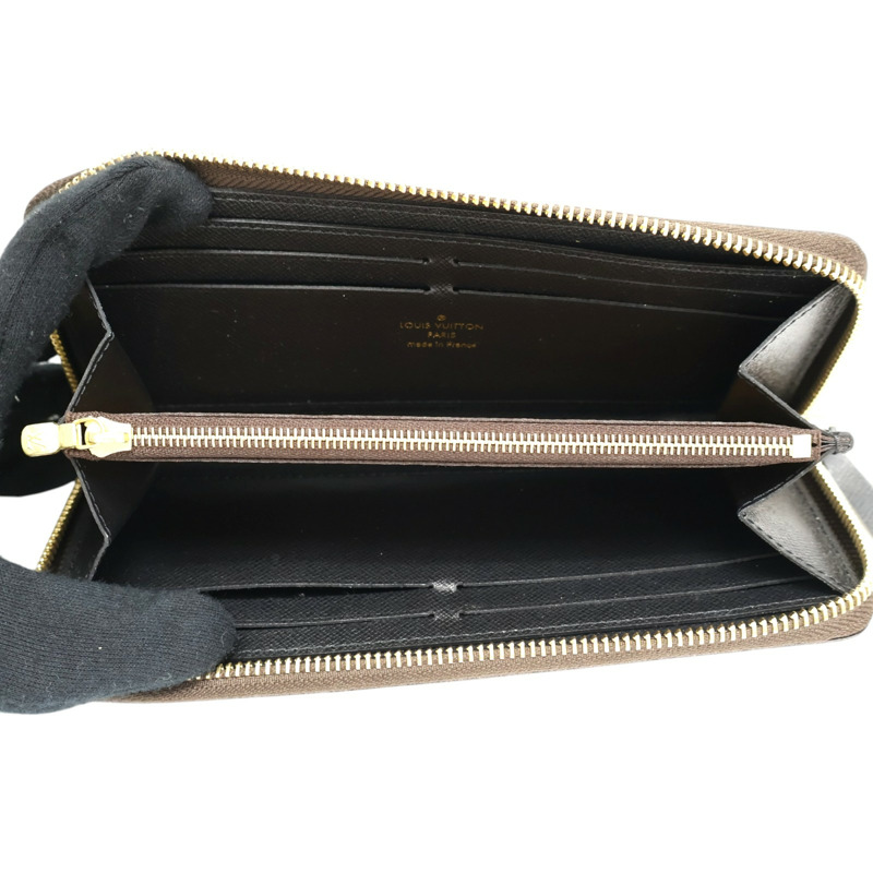 棕色 原花帆布 Clemence 拉鍊長夾 M82336【LOUIS VUITTON LV 路易威登】 M82336-2