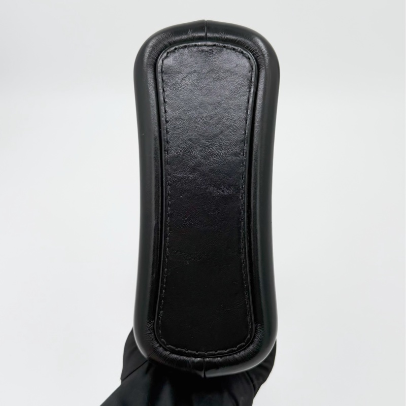 Chanel 黑金菱格紋揉製牛皮流浪包｜小號｜Wisher惟奢-5