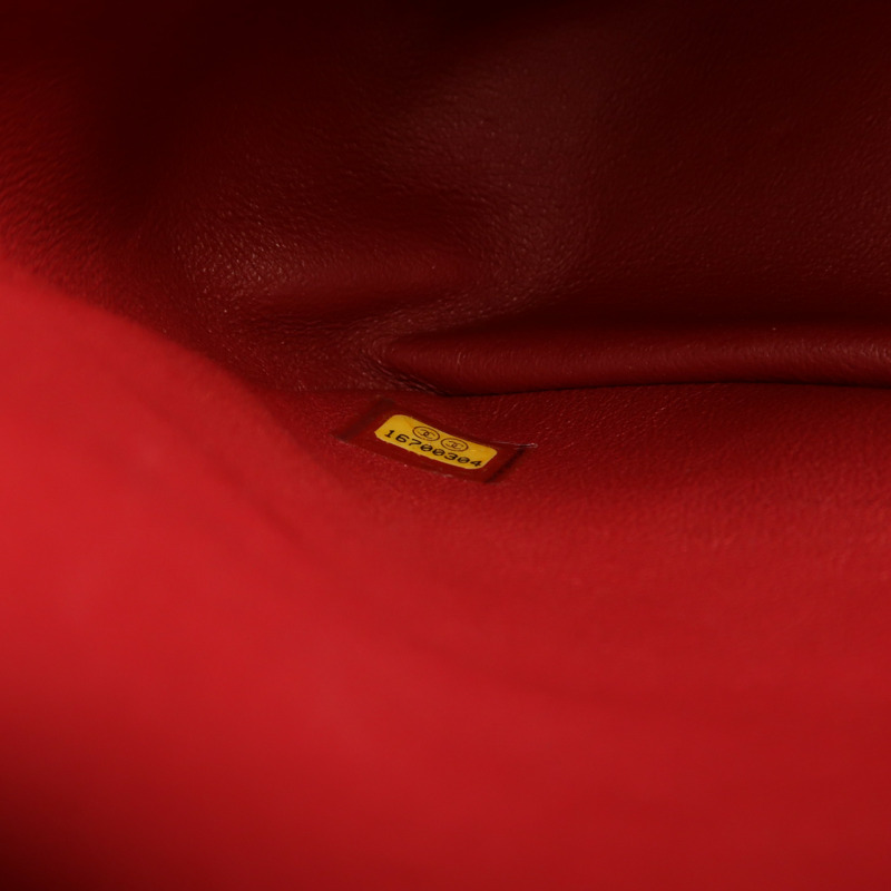 CHANEL 牛皮皮革Large Classic鏈帶肩背袋-6