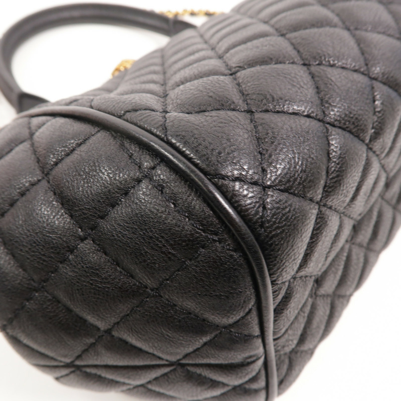 CHANEL 牛皮皮革Chain Shoulder鏈帶肩背袋-13