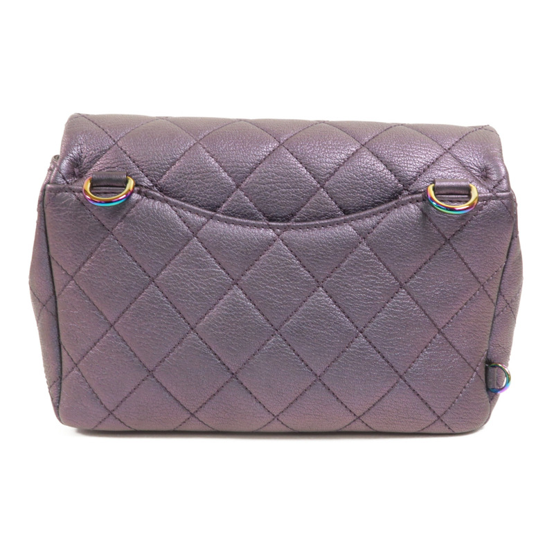 CHANEL 牛皮皮革Shoulder Bag鏈帶肩背袋-1