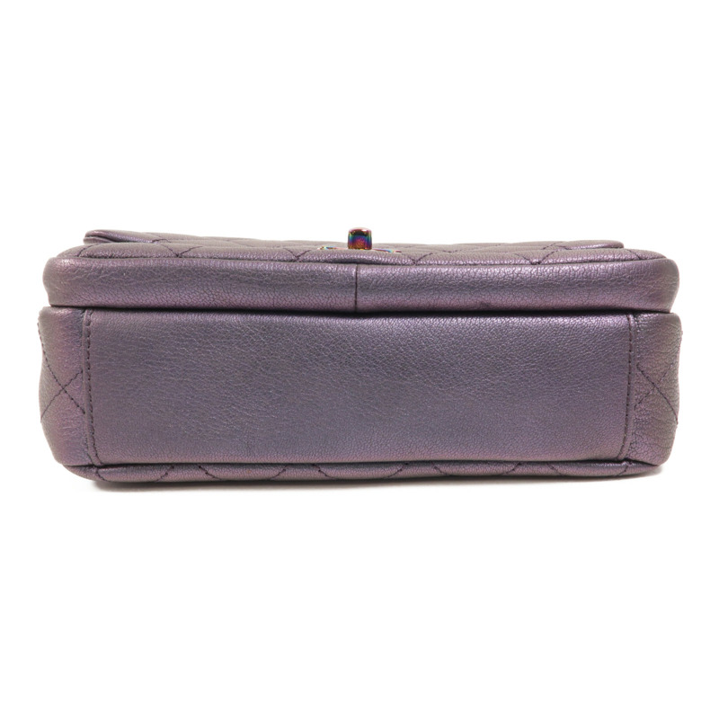 CHANEL 牛皮皮革Shoulder Bag鏈帶肩背袋-3