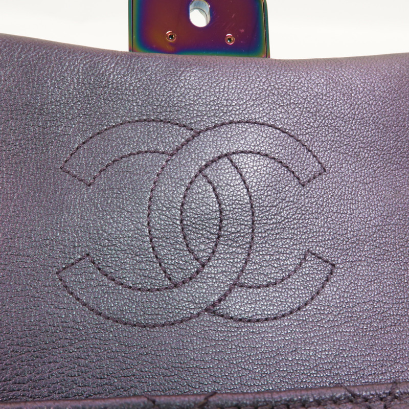 CHANEL 牛皮皮革Shoulder Bag鏈帶肩背袋-7