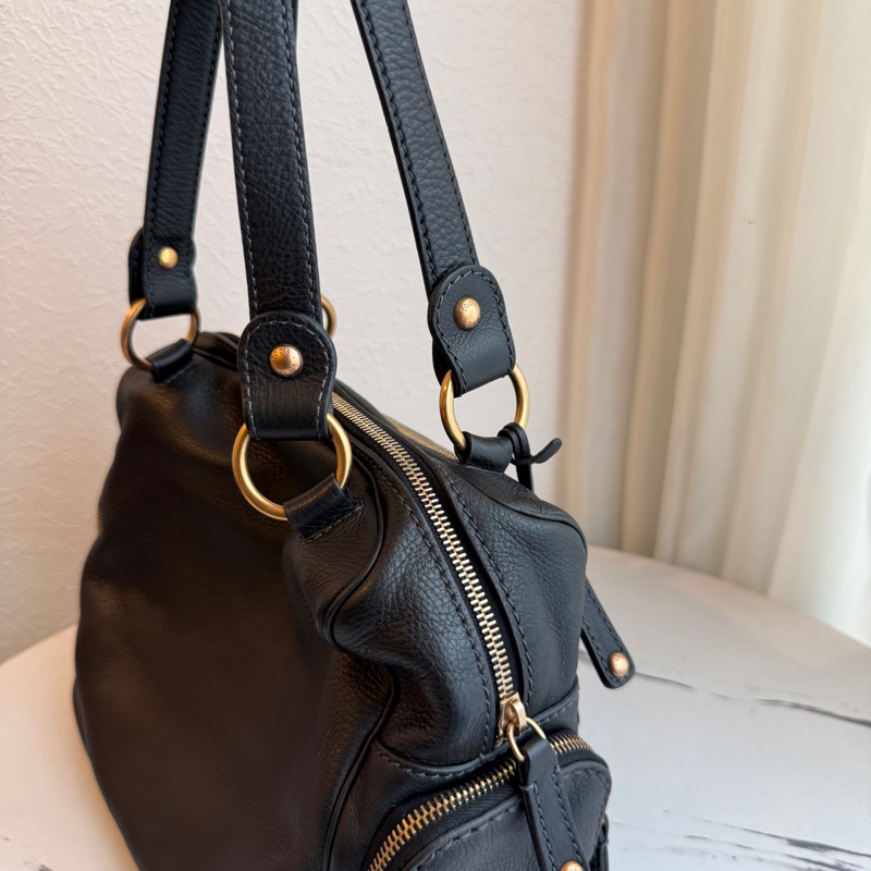 Tod”s手提包 👜很可愛 全皮革-3