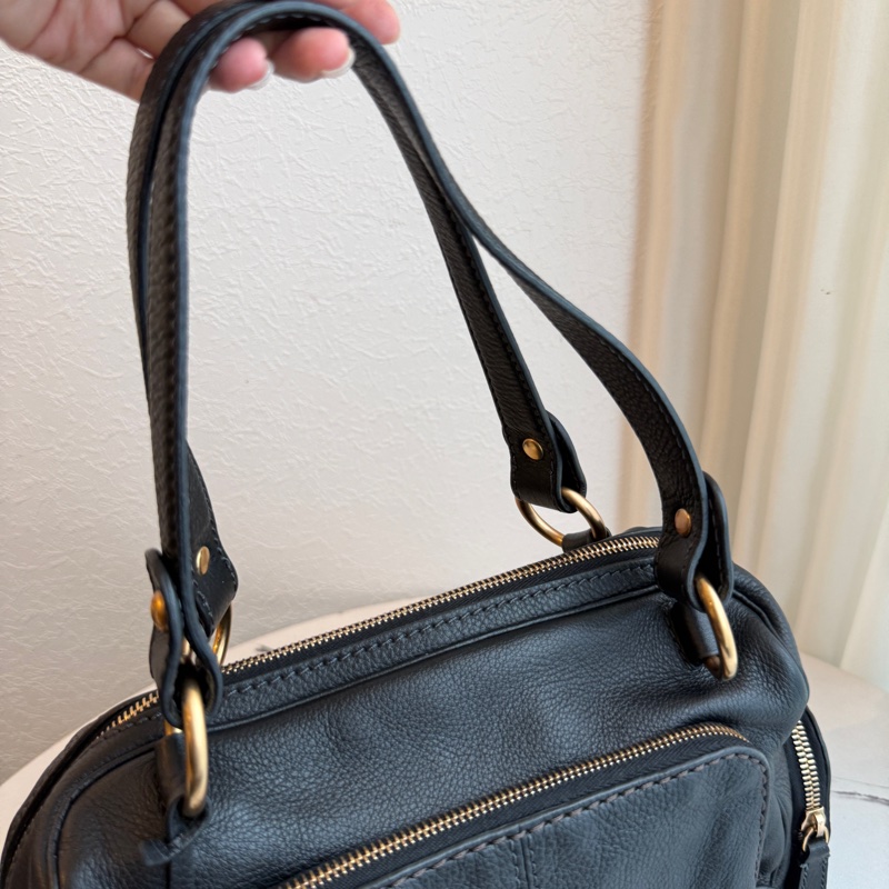 Tod”s手提包 👜很可愛 全皮革-6