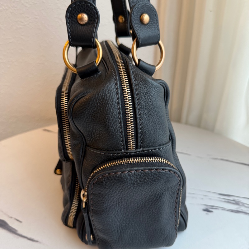 Tod”s手提包 👜很可愛 全皮革-7