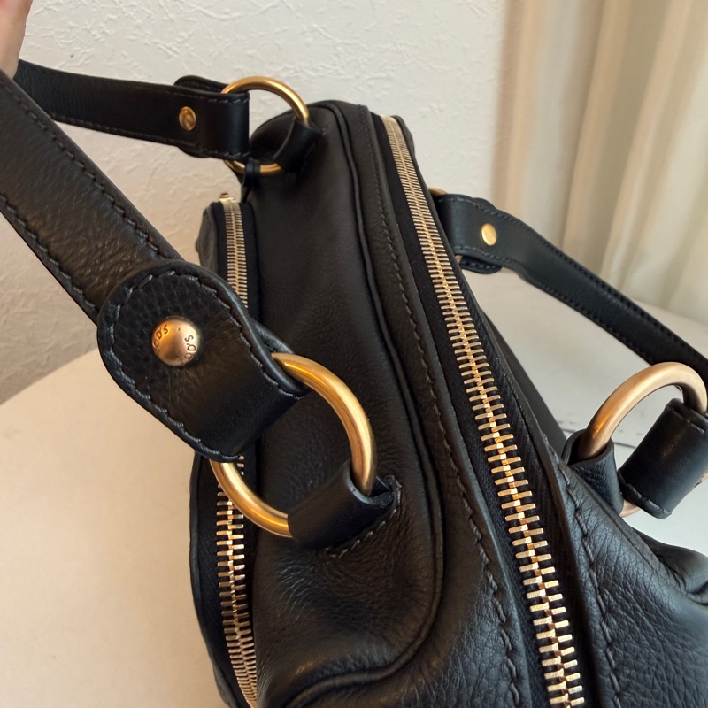 Tod”s手提包 👜很可愛 全皮革-16