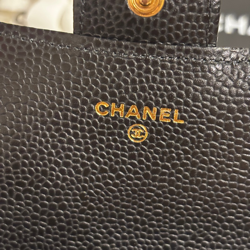 CHANEL 黑荔枝COCO長夾-2
