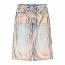 Acne Studios 噴漆 七分 牛仔褲 #S M L