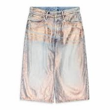 Acne Studios 噴漆 七分 牛仔褲 #S M L-0