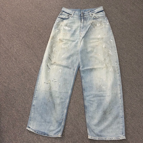Acne Studios 2023 女款 噴墨 牛仔褲 #S M