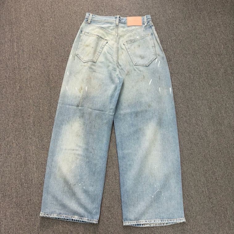 Acne Studios 2023 女款 噴墨 牛仔褲 #S M-3