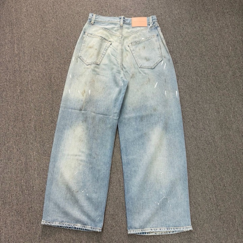 Acne Studios 2023 女款 噴墨 牛仔褲 #S M-4