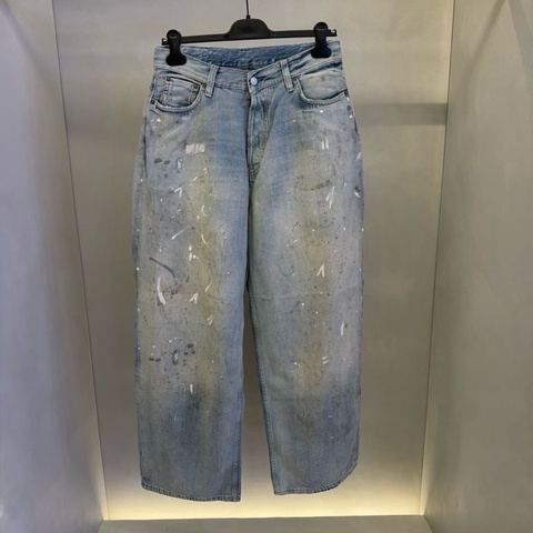 Acne Studios 2023 噴墨 牛仔褲 男女同款#S M 碼