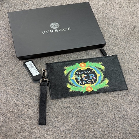 Versace 皮革 手包 26x16