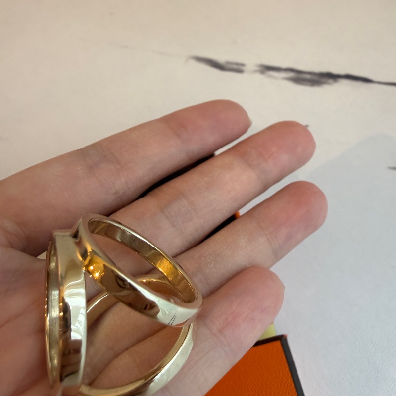 愛馬仕絲巾款淡金色-2