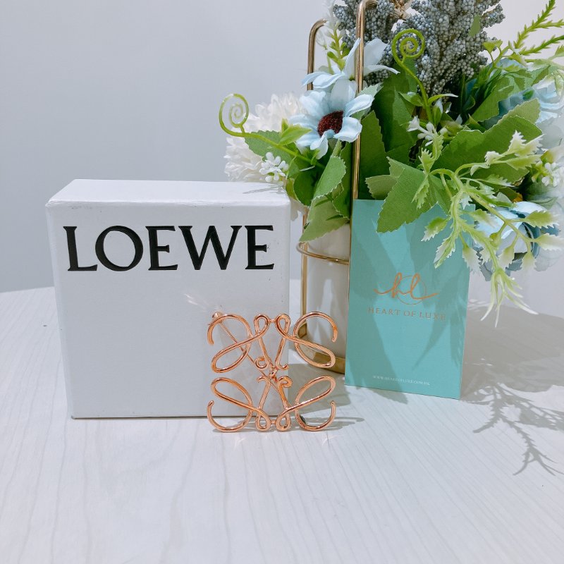 TK2048 Loewe 羅威經典胸針 Anagram Brooch-3