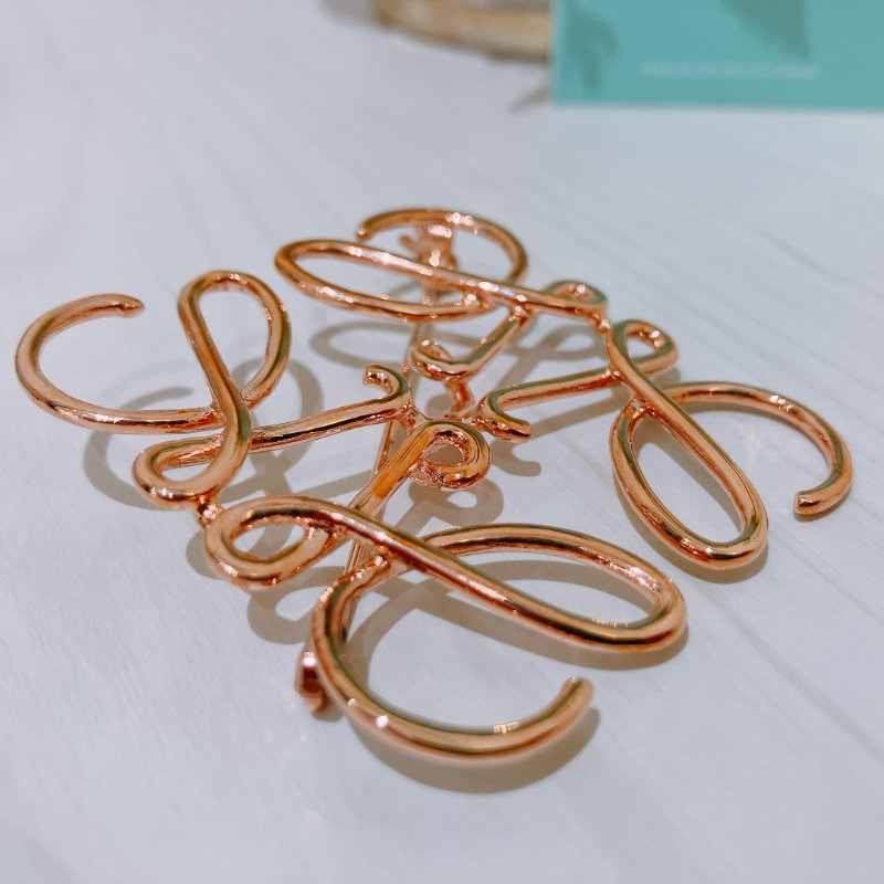 TK2048 Loewe 羅威經典胸針 Anagram Brooch-12