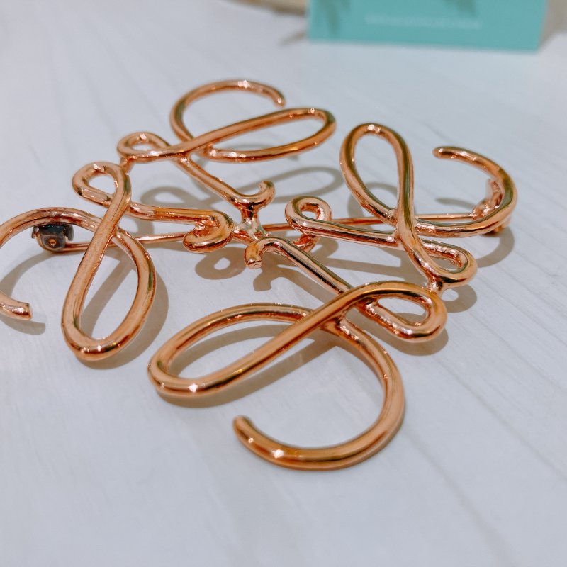 TK2048 Loewe 羅威經典胸針 Anagram Brooch-13