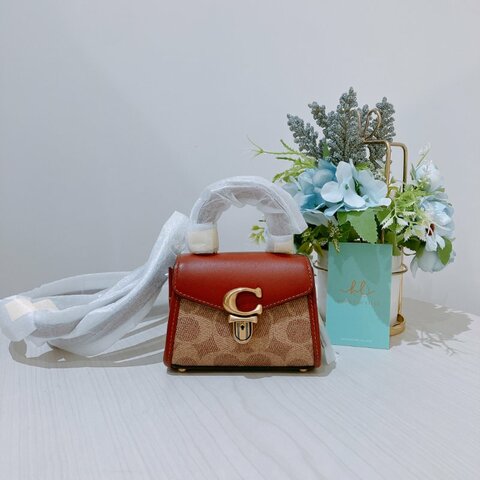 TK2049 Coach 蔻馳迷你兩用包包 Mini Shoulder Bag Brown