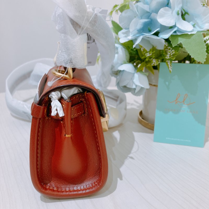 TK2049 Coach 蔻馳迷你兩用包包 Mini Shoulder Bag Brown-3