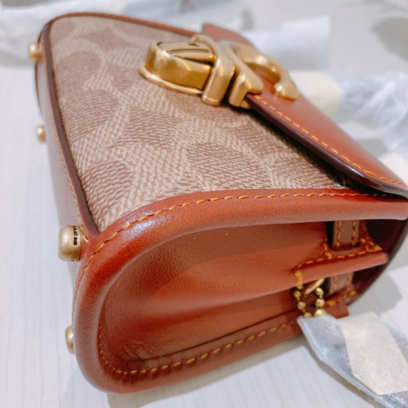 TK2049 Coach 蔻馳迷你兩用包包 Mini Shoulder Bag Brown-7