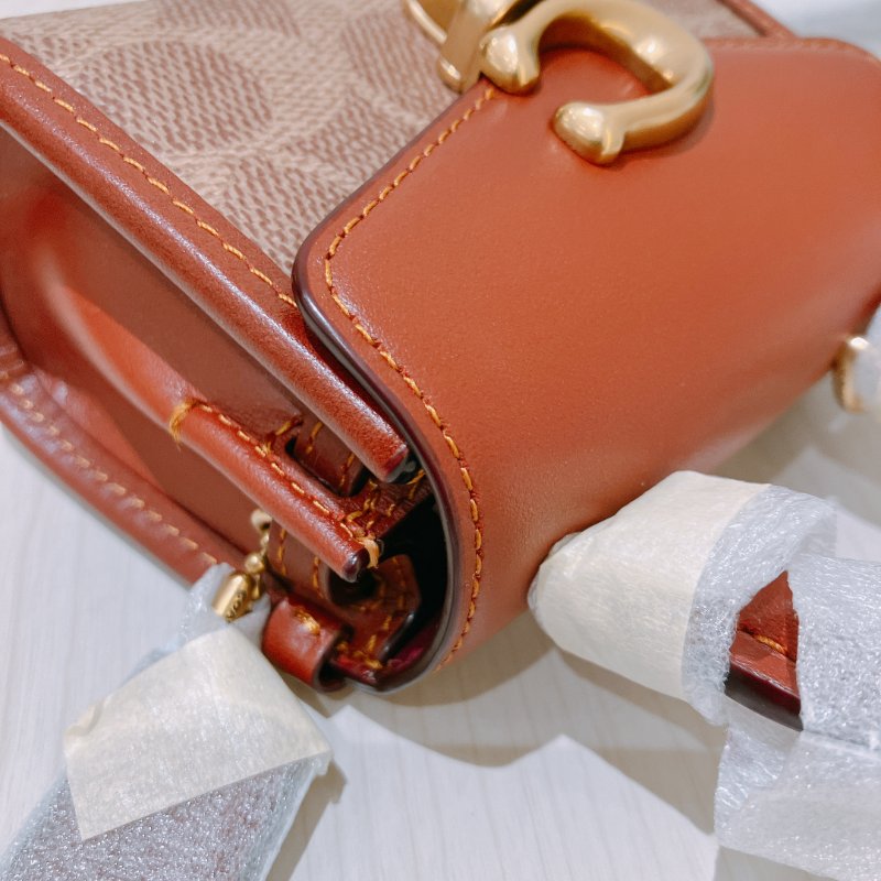 TK2049 Coach 蔻馳迷你兩用包包 Mini Shoulder Bag Brown-8