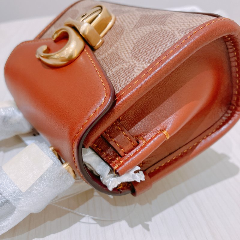 TK2049 Coach 蔻馳迷你兩用包包 Mini Shoulder Bag Brown-9