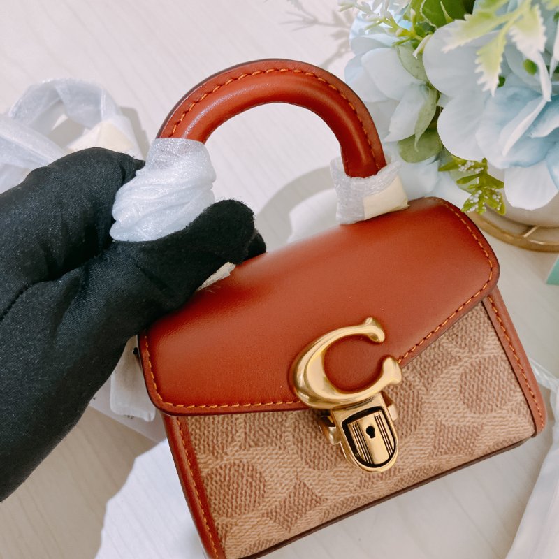 TK2049 Coach 蔻馳迷你兩用包包 Mini Shoulder Bag Brown-10