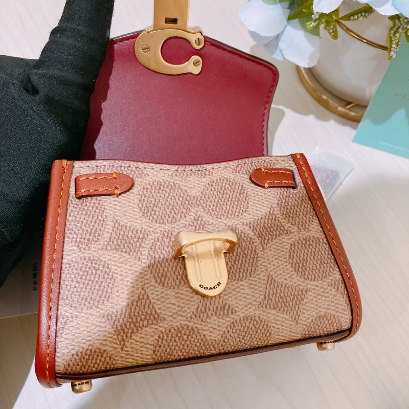 TK2049 Coach 蔻馳迷你兩用包包 Mini Shoulder Bag Brown-12
