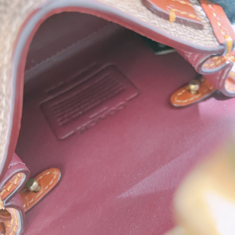 TK2049 Coach 蔻馳迷你兩用包包 Mini Shoulder Bag Brown-14