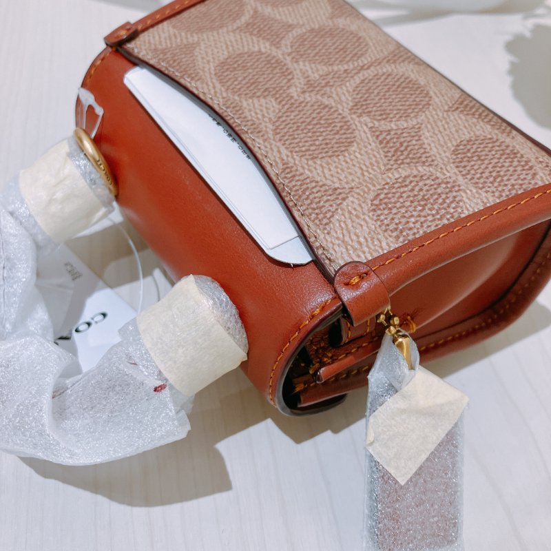 TK2049 Coach 蔻馳迷你兩用包包 Mini Shoulder Bag Brown-16
