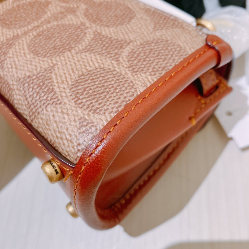 TK2049 Coach 蔻馳迷你兩用包包 Mini Shoulder Bag Brown-18