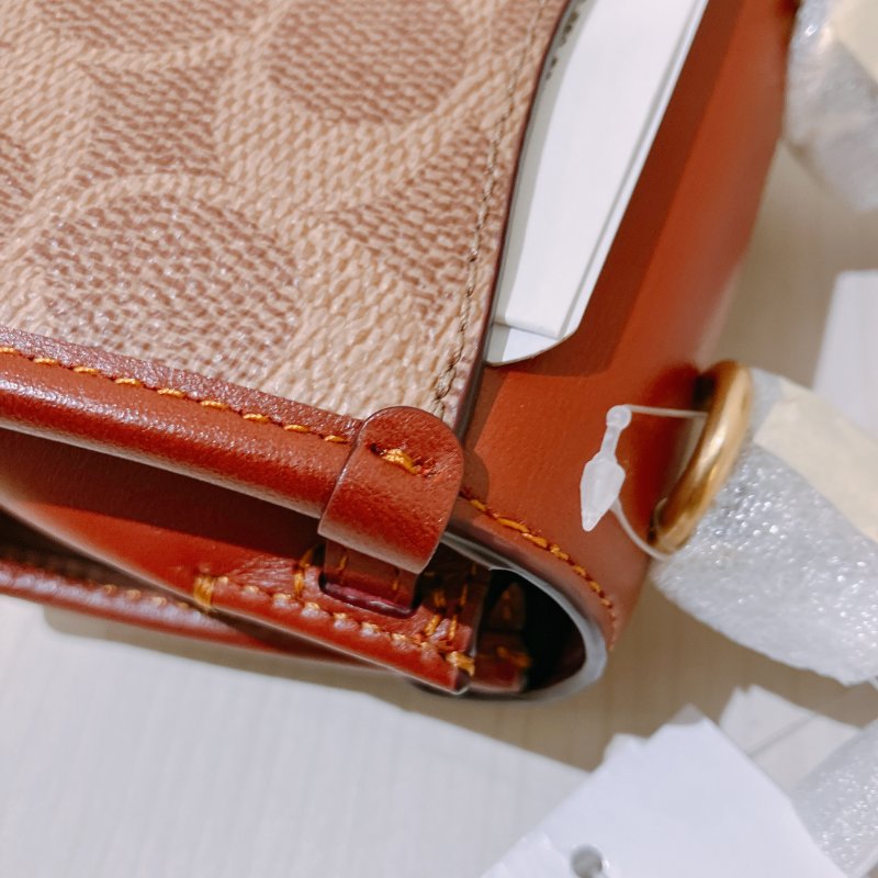 TK2049 Coach 蔻馳迷你兩用包包 Mini Shoulder Bag Brown-19