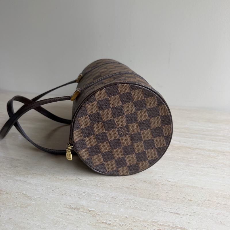LLouis Vuitton 路易威登棋盤格巴比龍子母包 底長30cm無附件-3